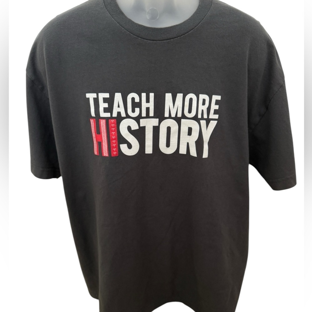 DEFEND HAWAII Teach HI Hawaii History Tee Shirt Men XL